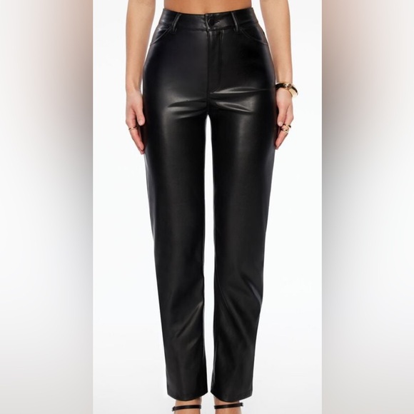 NWT Dynamite Gisele Faux Leather Pants - Picture 2 of 7